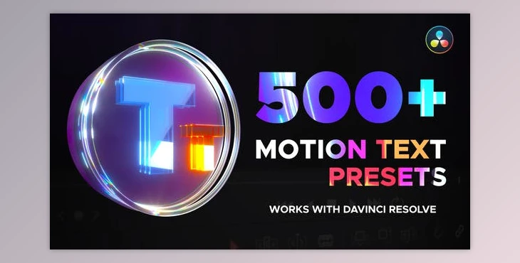 Download Text Presets for DaVinci Resolve (Videohive 32562489)