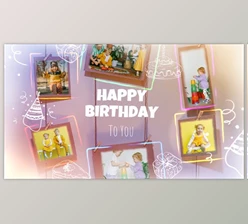 Download Happy Birthday Photo Frames (Videohive 32068436)