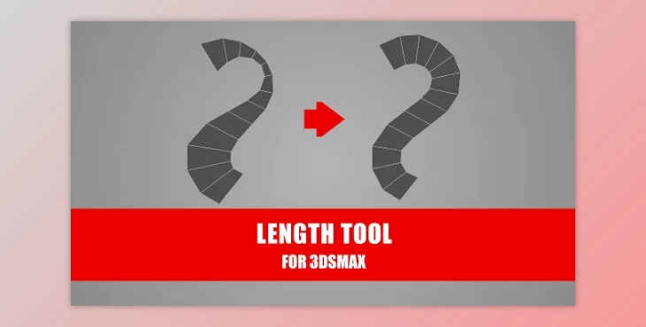 Download Edge Loop Length Tool v1.1 for 3ds max