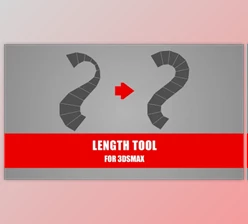 Download Edge Loop Length Tool v1.1 for 3ds max