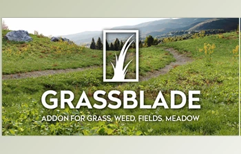 Download <span class='badge badge-warning'>Blender</span> <span class='badge badge-warning'>Market</span> - GrassBlade v2.6