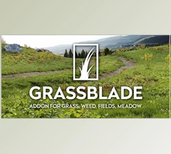 Download Blender Market - GrassBlade v2.6