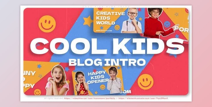 Download Cool Kids Blog Intro (Videohive 38119067) - AE Project