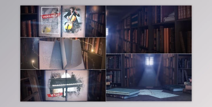 Download Book Slideshow (Videohive 30320711) - AE Project