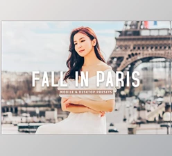 Download Fall in Paris Pro Lightroom Presets CreativeMarket - 7469787