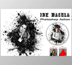 Download Ink Macula Photoshop Action CreativeMarket - 7474443