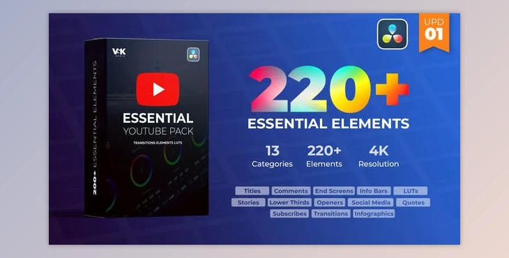 Download Youtube Essential Pack (Videohive 30928023)