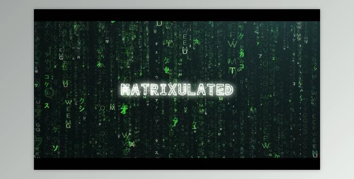 Download Matrix Opener (Videohive 38944165) - AE Project