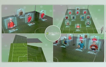 Download Soccer Team Lineup <span class='badge badge-warning'>2</span> (Videohive 30562986) - AE Project
