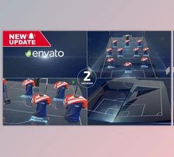 Download Soccer Team Lineups (Videohive 25323693) - AE Project