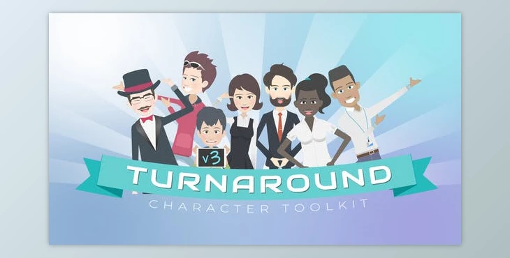 Download Turnaround Character Toolkit 3 (Videohive 36288010) - AE Project