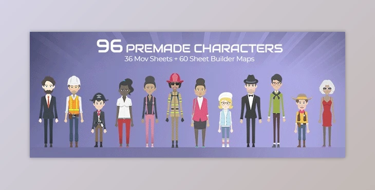 Download Turnaround Character Toolkit 3 (Videohive 36288010) - AE Project