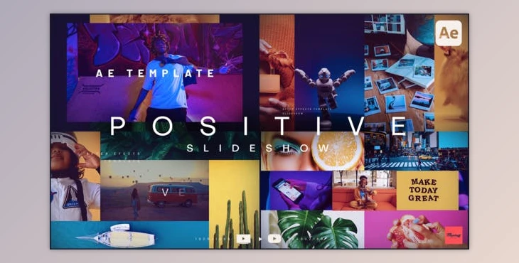 Download Positive Slideshow (Videohive 38382887) - AE Project