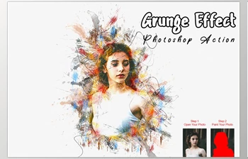 Download Grunge <span class='badge badge-warning'>Effect</span> Photoshop Action <span class='badge badge-warning'>CreativeMarket</span> - 7483092