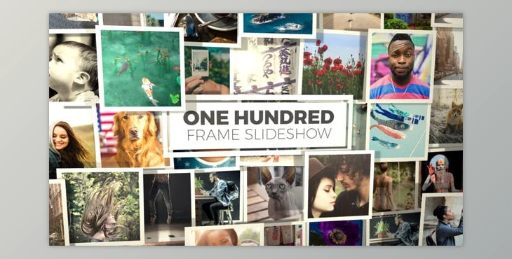 Download 100 Frame Slideshow (Videohive 38006559) - AE Project