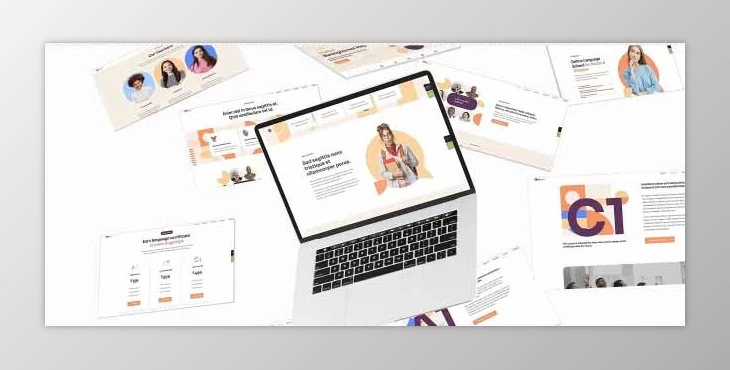 Download Blocks Website Promo Laptop Mockup (Videohive 39138292) - AE Project
