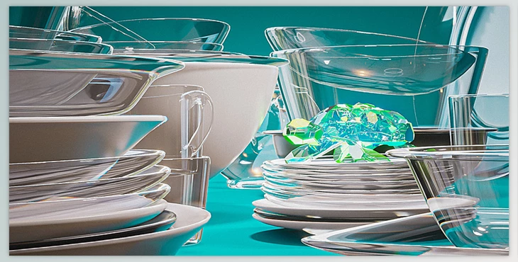 Download Blender Market Smart Eevee Glass v2