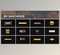 Download Simple Titles 3.0 | Premiere Pro (Videohive 37527582)