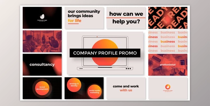 Download Company Profile - Promo Presentation (Videohive 39141768) - AE Project