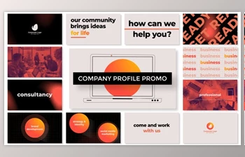 Download Company <span class='badge badge-warning'>Profile</span> - Promo Presentation (Videohive 39141768) - AE Project