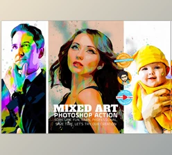 Download Mixed Art CreativeMarket - 6639729