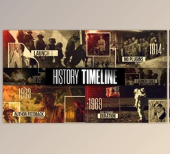 Download Events – Cinematic History Timeline (Videohive 33323125) - AE Project