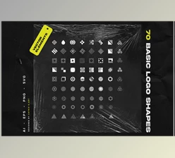 Download 70 Various Logo Shapes CreativeMarket - 7435927