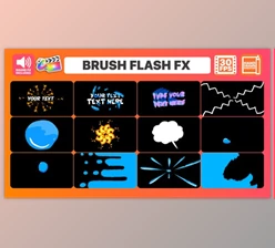 Download Brush Flash FX for FCPX (Videohive 38538018)