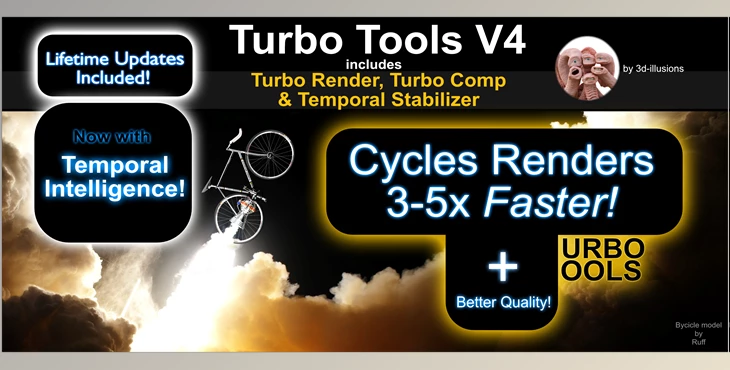 Download Turbo Tools v4.1.5 - Turbo Render, Temporal Stabilizer, & Turbo Comp