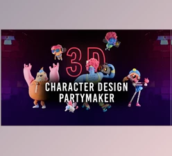 Download Motion Design School – 3D Character Design Partymaker