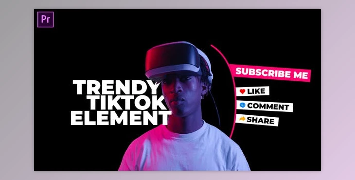 Download Trendy TikTok Elements (Videohive 38775710) - PR Project