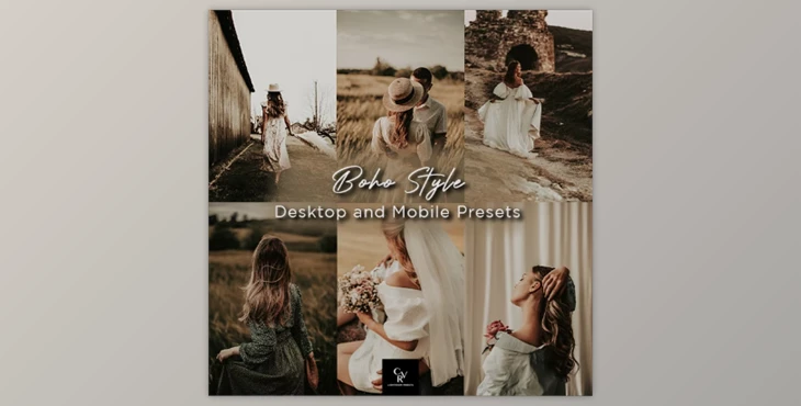 Download 10 Boho Style Lightroom Presets