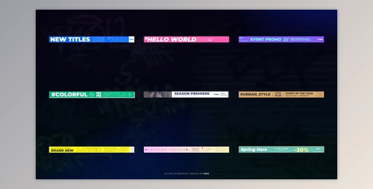 Download Lower Thirds: Stripes (FCPX) (Videohive 38335391)