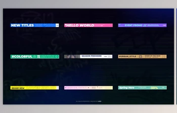 Download Lower Thirds: Stripes (<span class='badge badge-warning'>FCPX</span>) (<span class='badge badge-warning'>Videohive</span> 38335391)