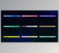 Download Lower Thirds: Stripes (FCPX) (Videohive 38335391)