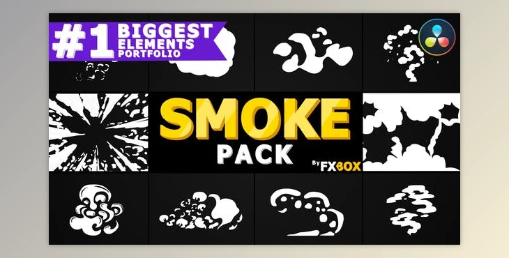 Download Action Elements Smoke | DaVinci Resolve (Videohive 38597548)