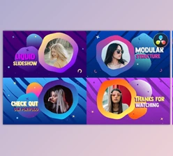 Download Colorful Liquid Slideshow | DaVinci Resolve (Videohive 38554096)
