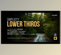 Download Simplicity Lower Thirds for Davinci Resolve (Videohive 38581485)