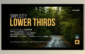 Download Simplicity Lower Thirds for <span class='badge badge-warning'>Davinci</span> <span class='badge badge-warning'>Resolve</span> (<span class='badge badge-warning'>Videohive</span> 38581485)