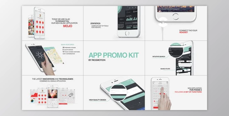 Download App Promo Kit (Videohive 11512952) - AE Project