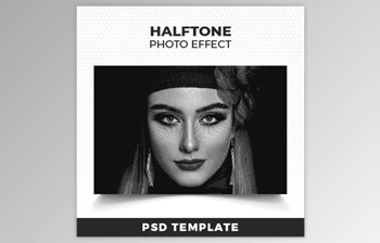 Download <span class='badge badge-warning'>Halftone</span> Photo Effect <span class='badge badge-warning'>Template</span> GraphicRiver - 36421159