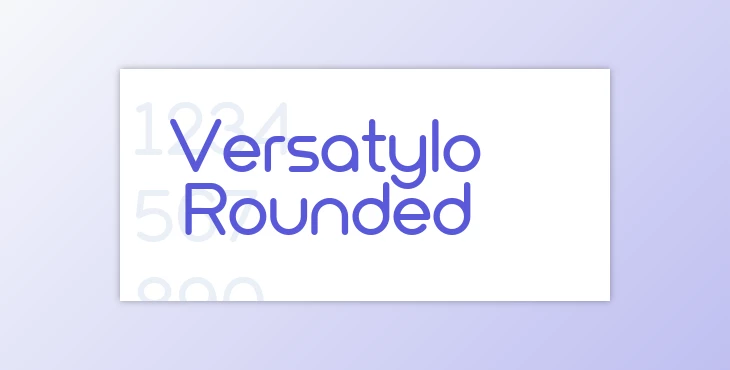 Download Versatylo Rounded Display Font - MyFonts