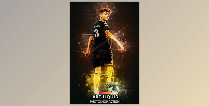 Download Art Liquid Photoshop Action GraphicRiver - 35428618