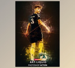Download Art Liquid Photoshop Action GraphicRiver - 35428618