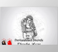 Download Professional Sketch Photoshop Action CreativeMarket - 7513772