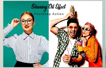 Download Shining Oil <span class='badge badge-warning'>Effect</span> Photoshop Action <span class='badge badge-warning'>CreativeMarket</span> - 7516920