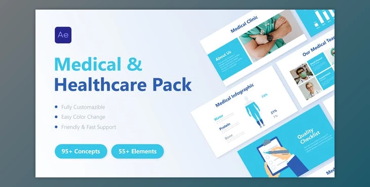 Download Medical & Healthcare Pack (Videohive 37746380) - AE Project