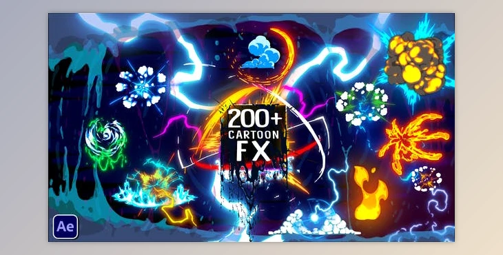 Download Cartoon Fx 220 (Videohive 37921997) - AE Project