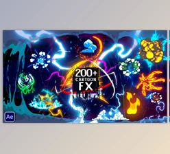 Download Cartoon Fx 220 (Videohive 37921997) - AE Project