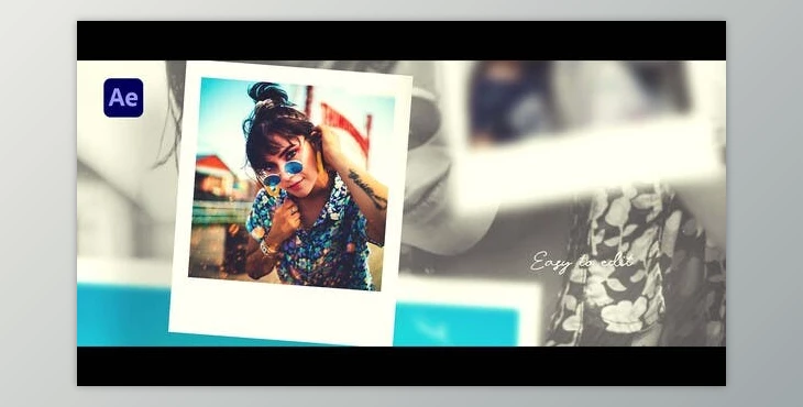 Download Clean Minimalistic Photo Slideshow | Memories Insta Photo Slideshow (Videohive 38891809) - AE Project